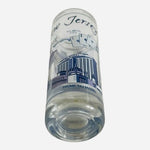 New Jersey Souvenir Tall Shot Glass Trump Taj Mahal Atlantic City EXC Vintage