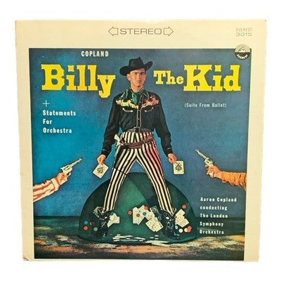 LP Aaron Copland Conducting London Symphony Orchestra - Billy The Kid