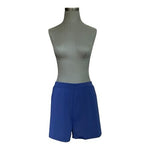 D&Co Beach Blue Athletic Shorts Built-In Panties Activewear Size 16 NWOT