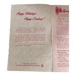 Rare Vintage 1969 Happy Holidays Happy Cooking Recipe Booklet 17 Pages Good