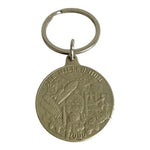 Vintage 2000 Millennium Key Chain Key Ring Full 2000 Calendar Very Good