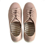 Vionic Sunny Brinley Blush Pink Suede Lace-Up Comfort Shoes Women Size 11 EXC