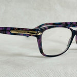 Coach Women's HC6065 Reading Glasses Eyeglasses Confetti Purple Frame 5288