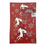 Christmas House Reindeer & Snowman Robe Gift Boxes 2-Count NIP Festive