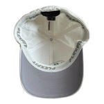 White ERC Investment Group Logo Flex Fit Baseball Cap Golf Hat L-XL NWOT
