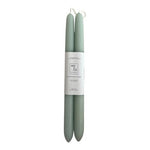 Mo & Co Home Dipped Beeswax Taper Candles Powder Blue 10" Set of 2 New