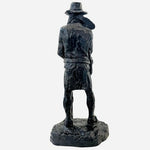 Vintage MONFORT Western Sculpture Native American Indian Figurine 10 Statue Rare