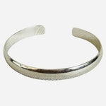Vintage Sterling Silver Cuff Bracelet 925 Polished Finish Unisex One Size NWOT