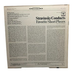 LP Igor Stravinsky - Stravinsky Conducts Favorite Short Pieces Vinyl Record