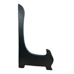 Vintage Large Black Wood Plate Display Easel Stand Picture Frame Holder 6.5x12”