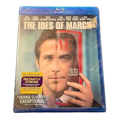 The Ides of March Blu-ray NEW SEALED Ryan Gosling George Clooney Political