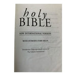 Holy Bible NIV Gideons International Edition with Helps Vintage 1998 Hardcover