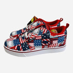 Heelys Pro 20 Prints American Flag USA Patchwork Skate Shoes Mens 8 Womens 9 NIB