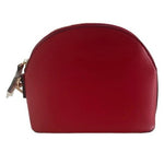 ALYSSA Red Vegan Leather Wrist Bag Small Women's Clutch Travel Handbag NWT