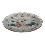 Studio Nova Winter Chapel Christmas Glass Serving Plate Vintage NIB