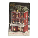 Dickens Keepsake Porcelain Lighted House Main St Cinema O Well Novelty 1994 VG