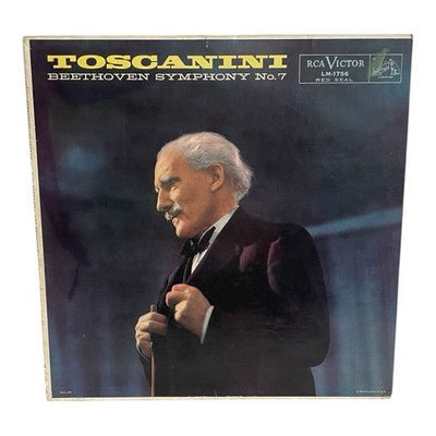 Toscanini Beethoven Symphony No. 7 1954 RCA Victor LM-1756 LP VG+