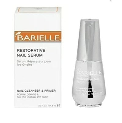 BARIELLE Restorative Nail Serum Nail Primer Cleanser Base 0.5 fl.oz  New in Box