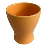 Edible Arrangements Custom Bright Orange Pottery Vase 4.75"x5.5" Planter Decor