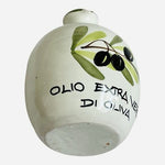 Colavita Ceramic 6" Olive Print Oil Dispenser Artisan Bottle Excellent Condition