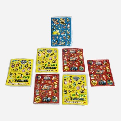 7 Set Paw Patrol Sticker Sheets Kids Party Favors Scrapbooking New