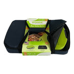 Kitchen Classics 3pc Bake Go Set Glass Baking Dish Insulated Tote NWT