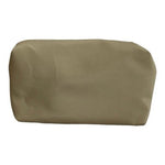 Mandarina Duck Tan Leatherette Toiletry Travel Makeup Bag Excellent Condition