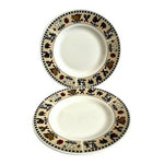 Sakura Majesticware Country Gathering 6.5 Salad Plates Set of 3 Leslie Beck 1999