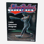 1994 Colorado Silver Bullets Women's Baseball Souvenir Program 2nd Edition VG