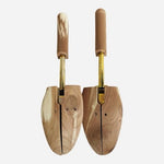 Pair Men's Wearhouse Real Wood Shoe Trees Size L Excellent Condition