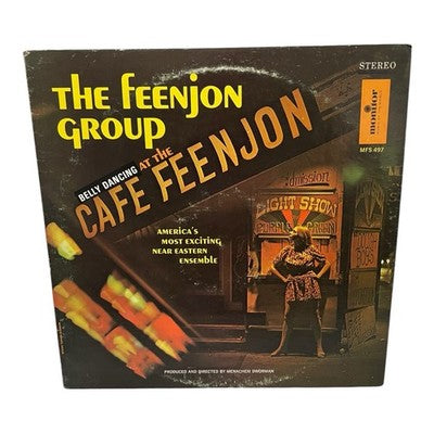 Feenjon Group Belly Dancing Cafe Feenjon LP Vinyl Monitor MFS 497 Stereo Folk