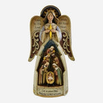 12" Resin Angel Nativity Figurine Trust In The Lord Wing Sculpture NIB Christmas