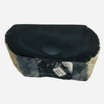 Natural Black Agate Freeform Polished Crystal Specimen Made in Brazil 3.5x1x2"
