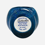 Nicole by OPI Kendall on the Katwalk Blue Sequin Nail Polish Nail Top New