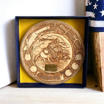 Vintage Navy International Conference Argentina 1974 Ceramic Plate 7.5" Military