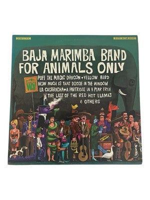 Baja Marimba Band For Animals Only Vinyl LP A&M Records Latin NM VG+ Fun