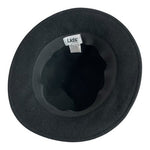 Vintage Lids 100% Wool Felt Bucket Hat Black Tall Crown One Size Unisex EXC