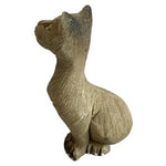 Artesania Rinconada Vintage 3.5” Siamese Cat Hand Crafted Pottery Uruguay Rare