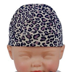 Animal Print Soft Cotton Beanie Hat Baby 0-6 Months Brown Tan NWOT