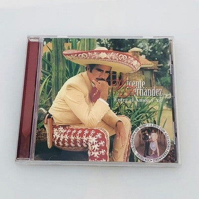 Rare CD Vicente Fernandez - Entre El Amor Y Yo