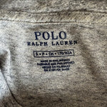Polo Ralph Lauren Men's American Flag Eagle Hoodie S Heather Grey Long Sleeve VG