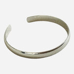 Vintage Sterling Silver Cuff Bracelet 925 Polished Finish Unisex One Size NWOT