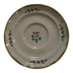 International Stoneware Japan Farmhouse Fruit Floral Saucer Plates Set of 3 6.25