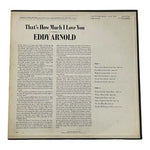 Eddy Arnold That's How Much I Love You LP Vinyl RCA Camden CAS-471 Country