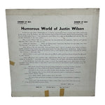 Justin Wilson - The Humorous World Of Justin Wilson LP Ember ELP 801 1961 VG/G+