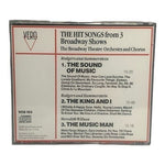 CD The Broadway Theatre Orchestra & Chorus - Hit Songs from The Sound of Music