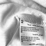 Alfani White Split Neck Tunic Top Women's PM 3/4 Sleeve Nylon Blend VG