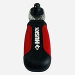 Husky Stubby Ratchet 1/4 Inch Drive Compact Red Black Grip Hand Tool VG
