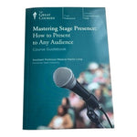 Great Courses Mastering Stage Presence How to Present Any Audience 4 DVD Book