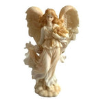 Seraphim Classics Heather Angel Figurine 1997 Autumn Beauty Fall Decor 7.5" VNTG